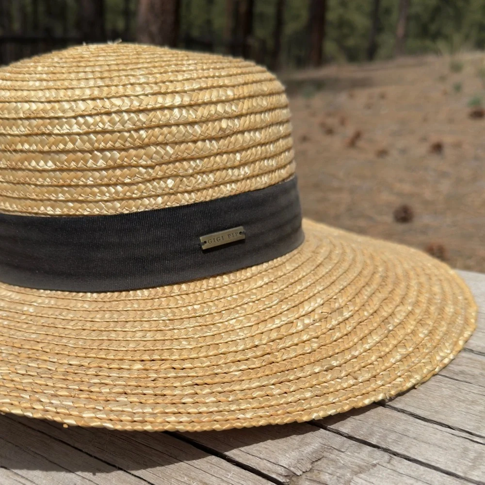 Gigi Pip Straw Hat, size 5 S/M, excellent condition - Picture 2 of 3